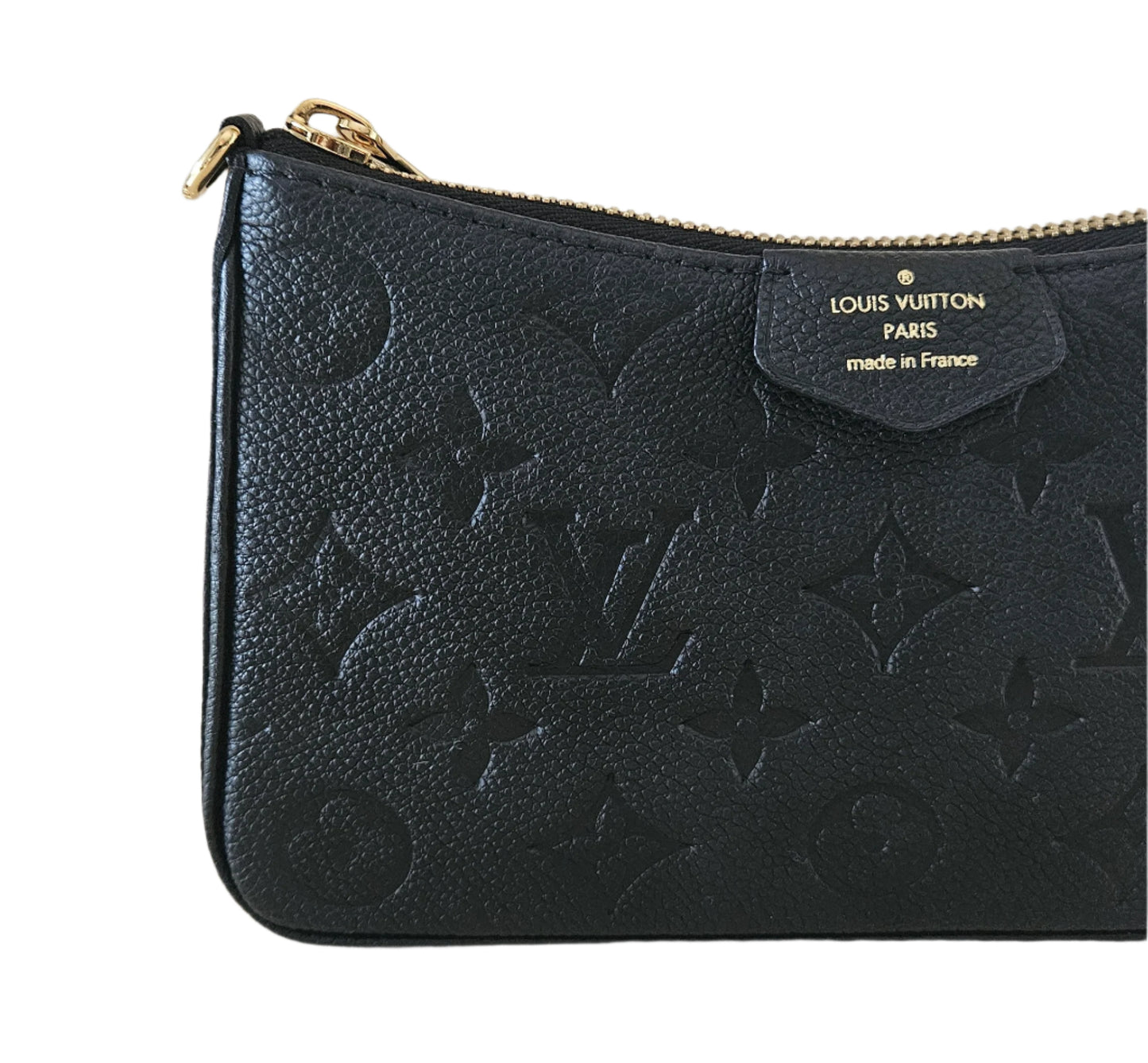 EASY POUCH ON STRAP EMPREINTE MONOGRAM BLACK