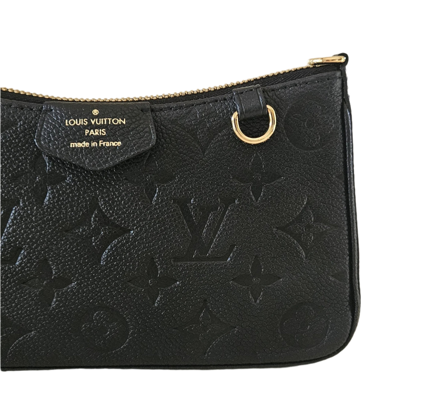 EASY POUCH ON STRAP EMPREINTE MONOGRAM BLACK