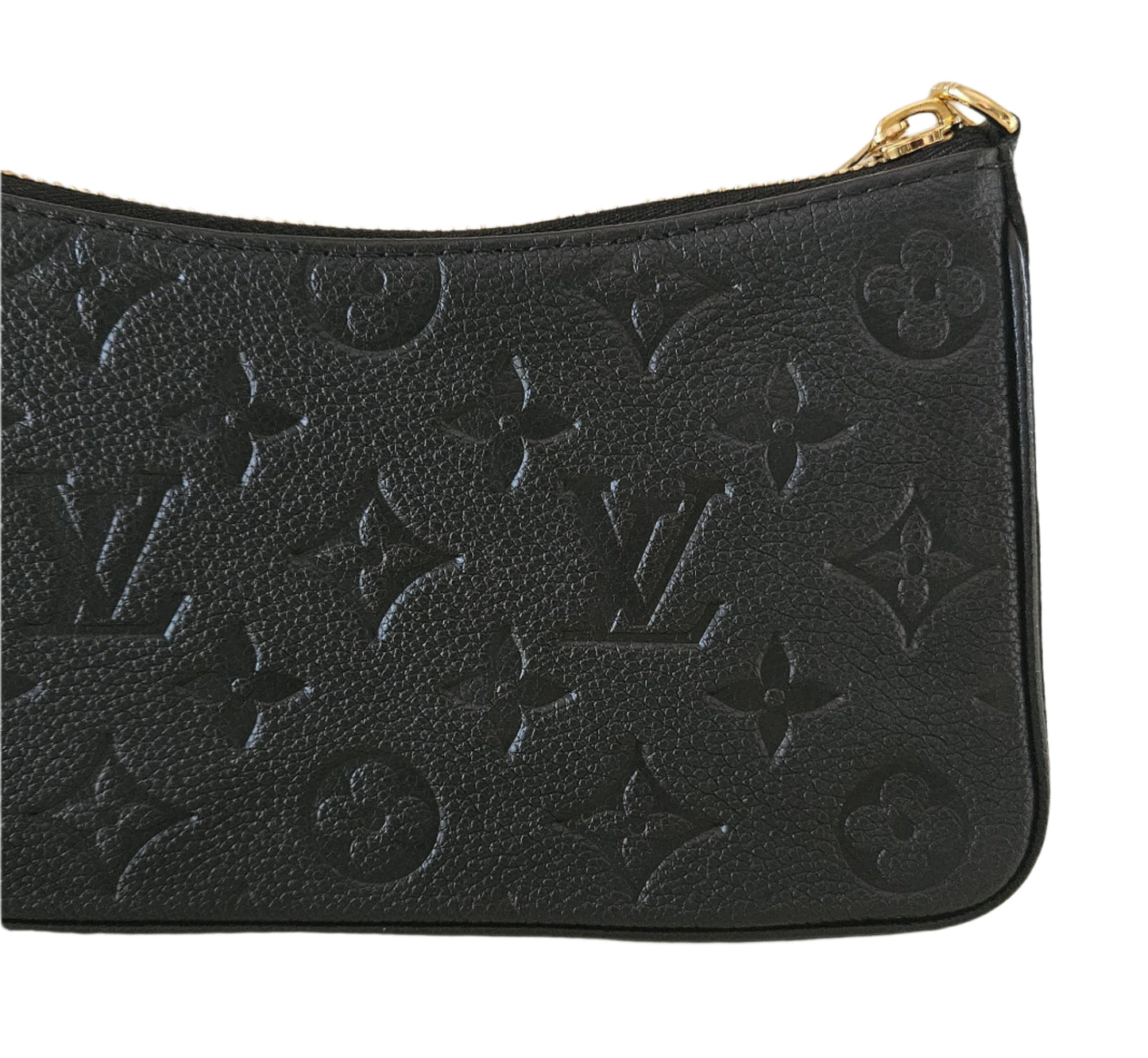 EASY POUCH ON STRAP EMPREINTE MONOGRAM BLACK