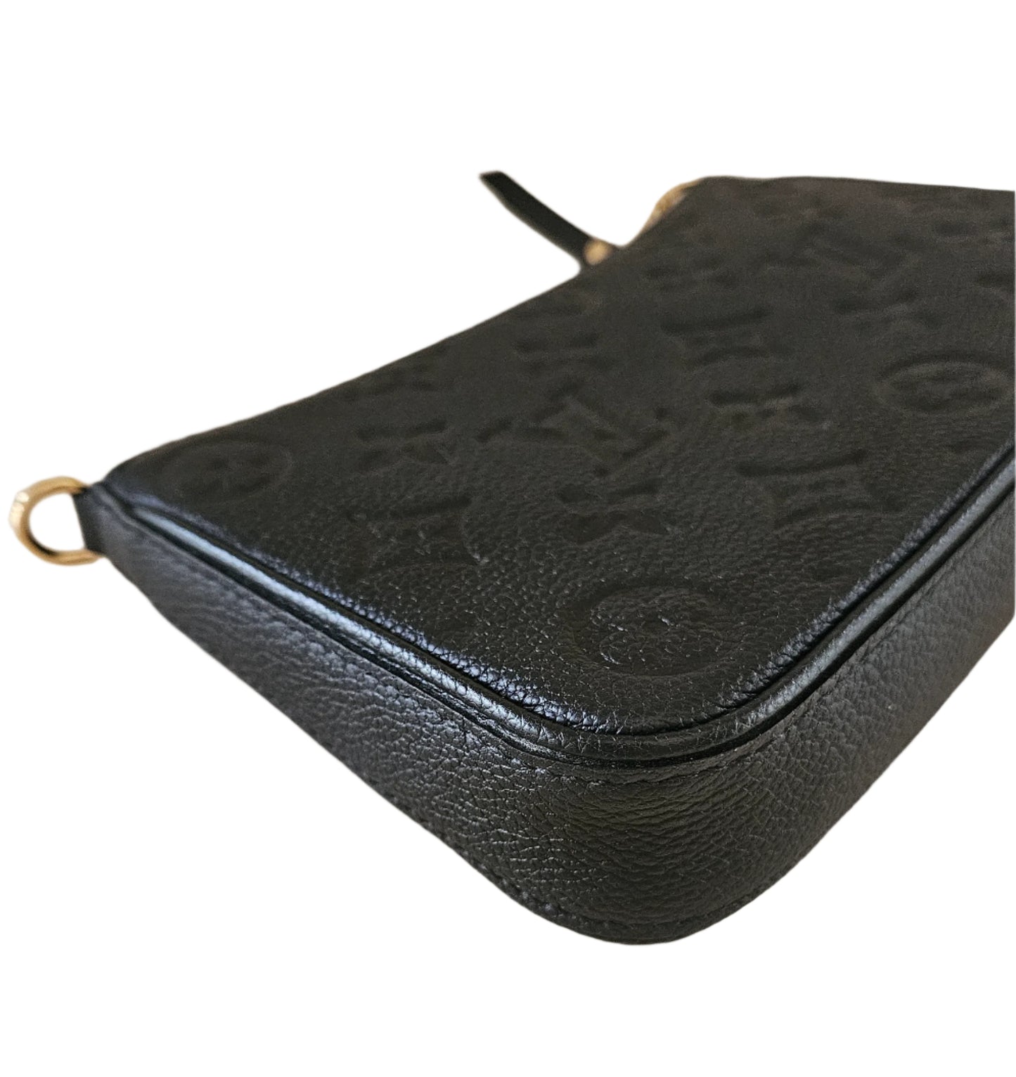EASY POUCH ON STRAP EMPREINTE MONOGRAM BLACK