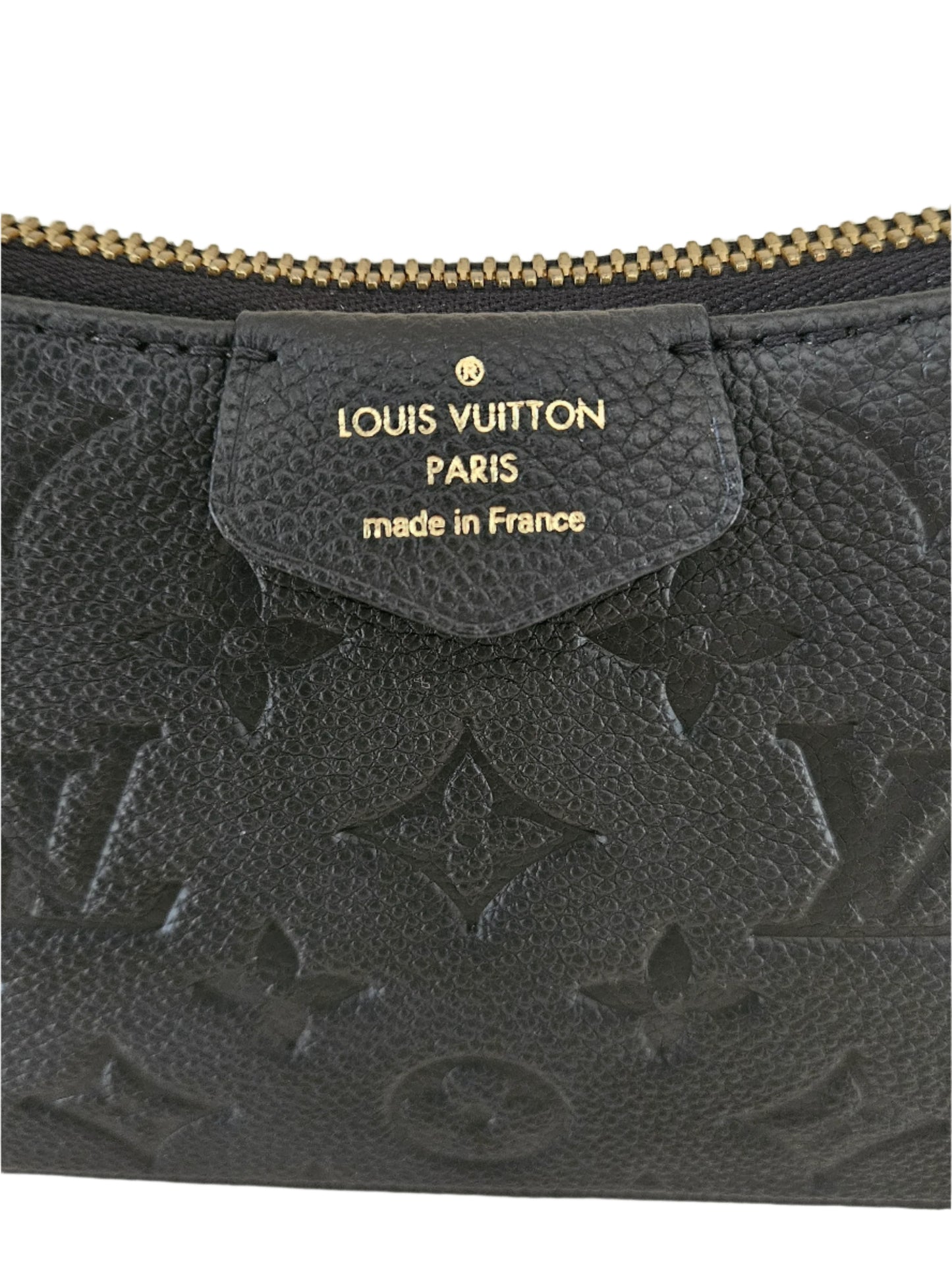 EASY POUCH ON STRAP EMPREINTE MONOGRAM BLACK