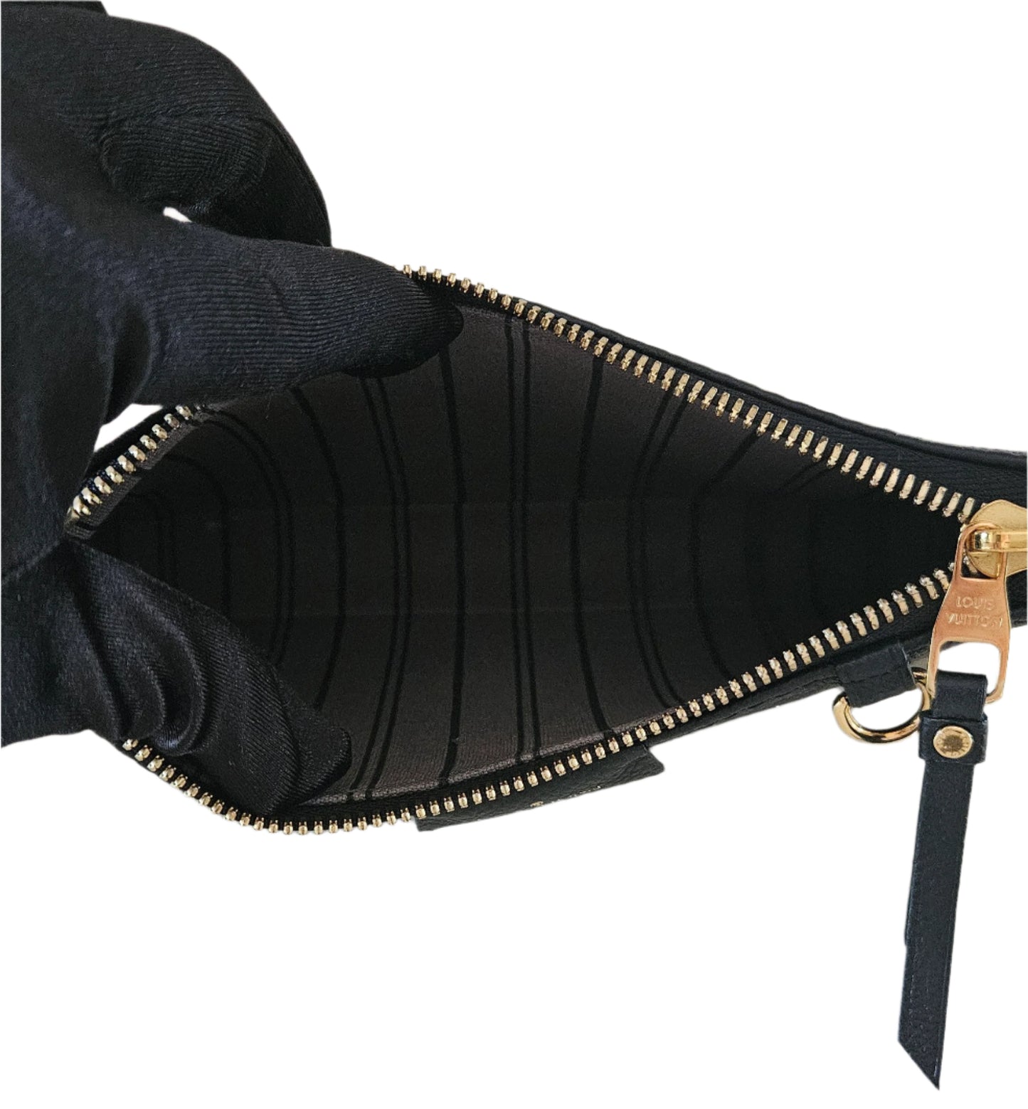 EASY POUCH ON STRAP EMPREINTE MONOGRAM BLACK