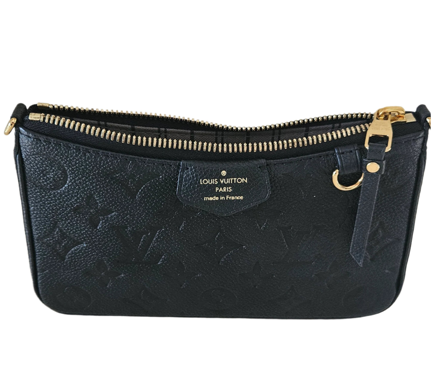 EASY POUCH ON STRAP EMPREINTE MONOGRAM BLACK