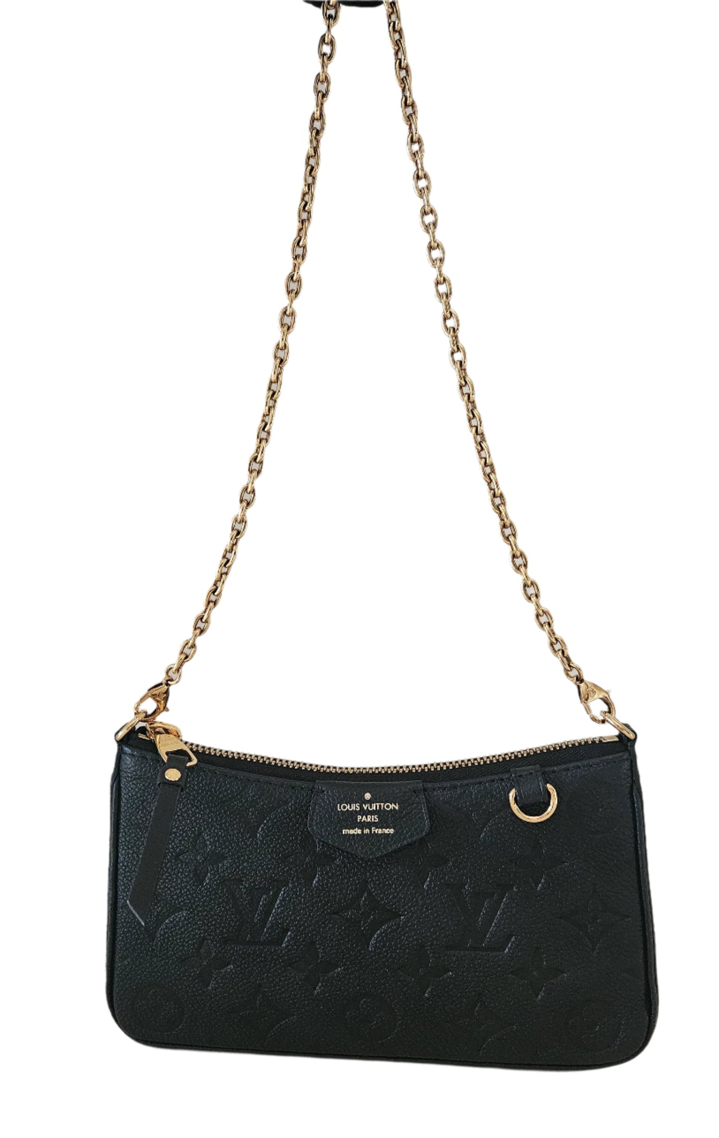 EASY POUCH ON STRAP EMPREINTE MONOGRAM BLACK