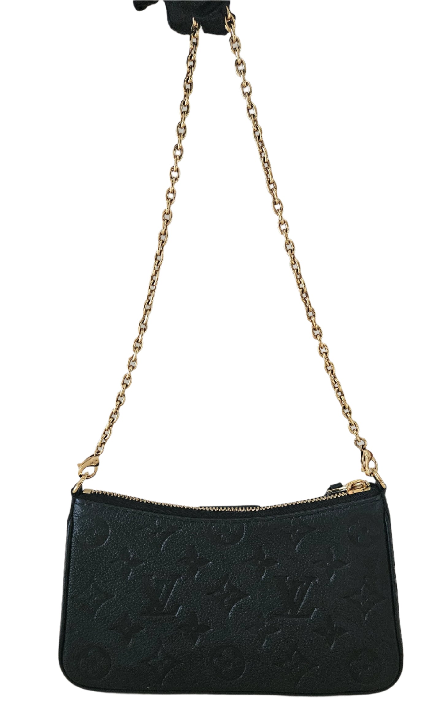 EASY POUCH ON STRAP EMPREINTE MONOGRAM BLACK
