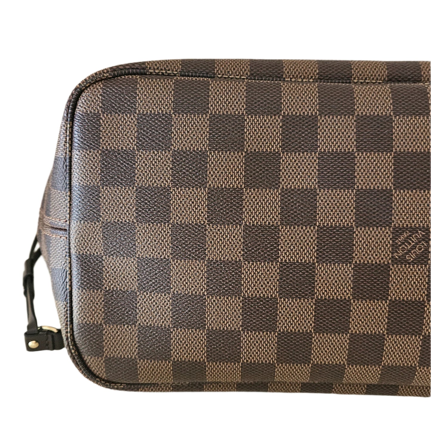 Neverfull MM Damier Ebene Canvas GHW