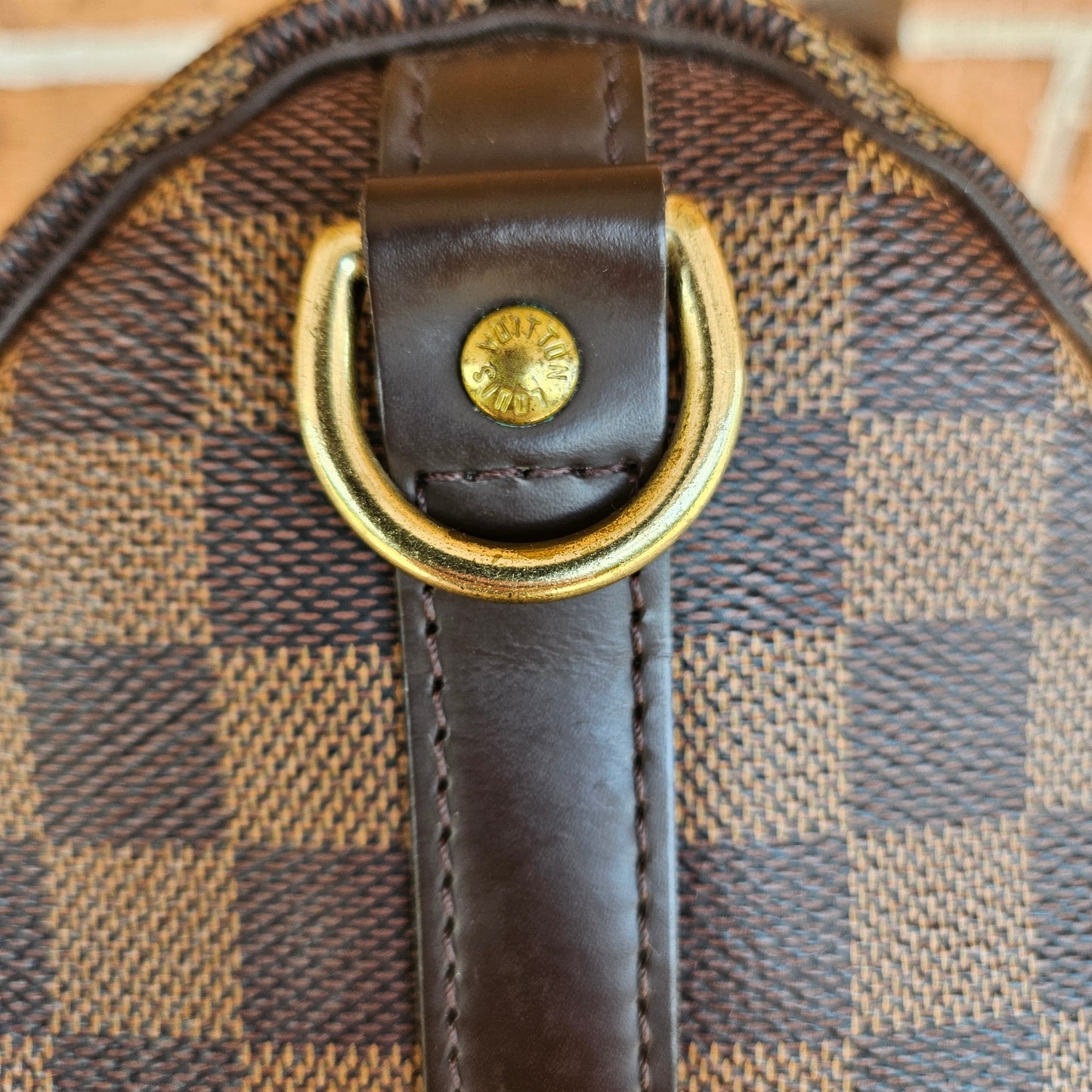 Speedy Bandouliere 25 Damier Ebene
