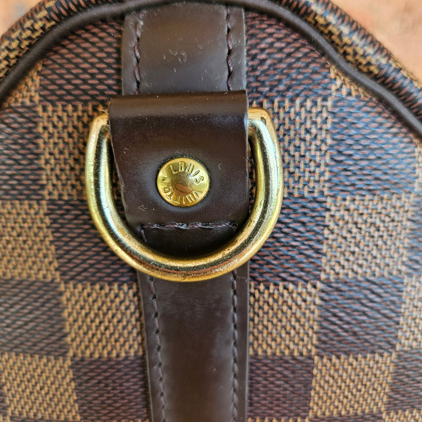 Speedy Bandouliere 25 Damier Ebene