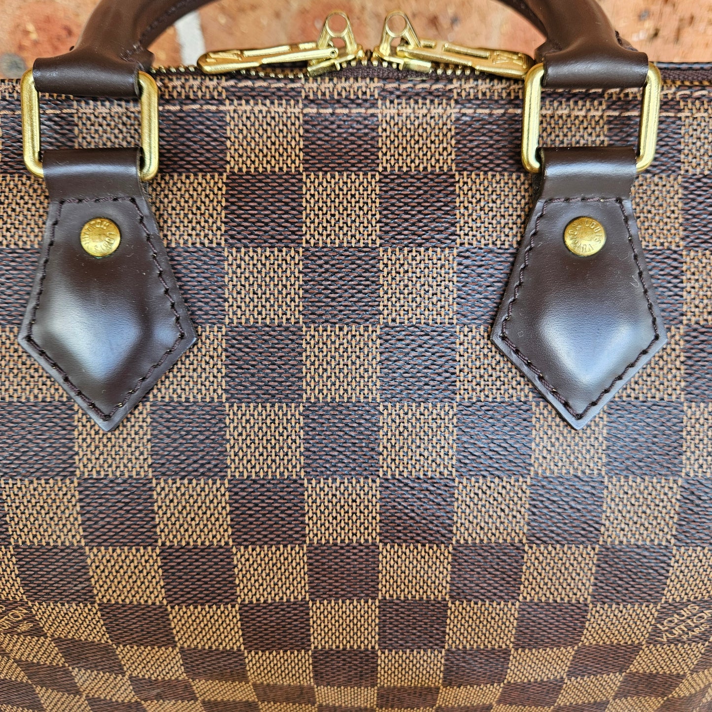 Speedy Bandouliere 25 Damier Ebene
