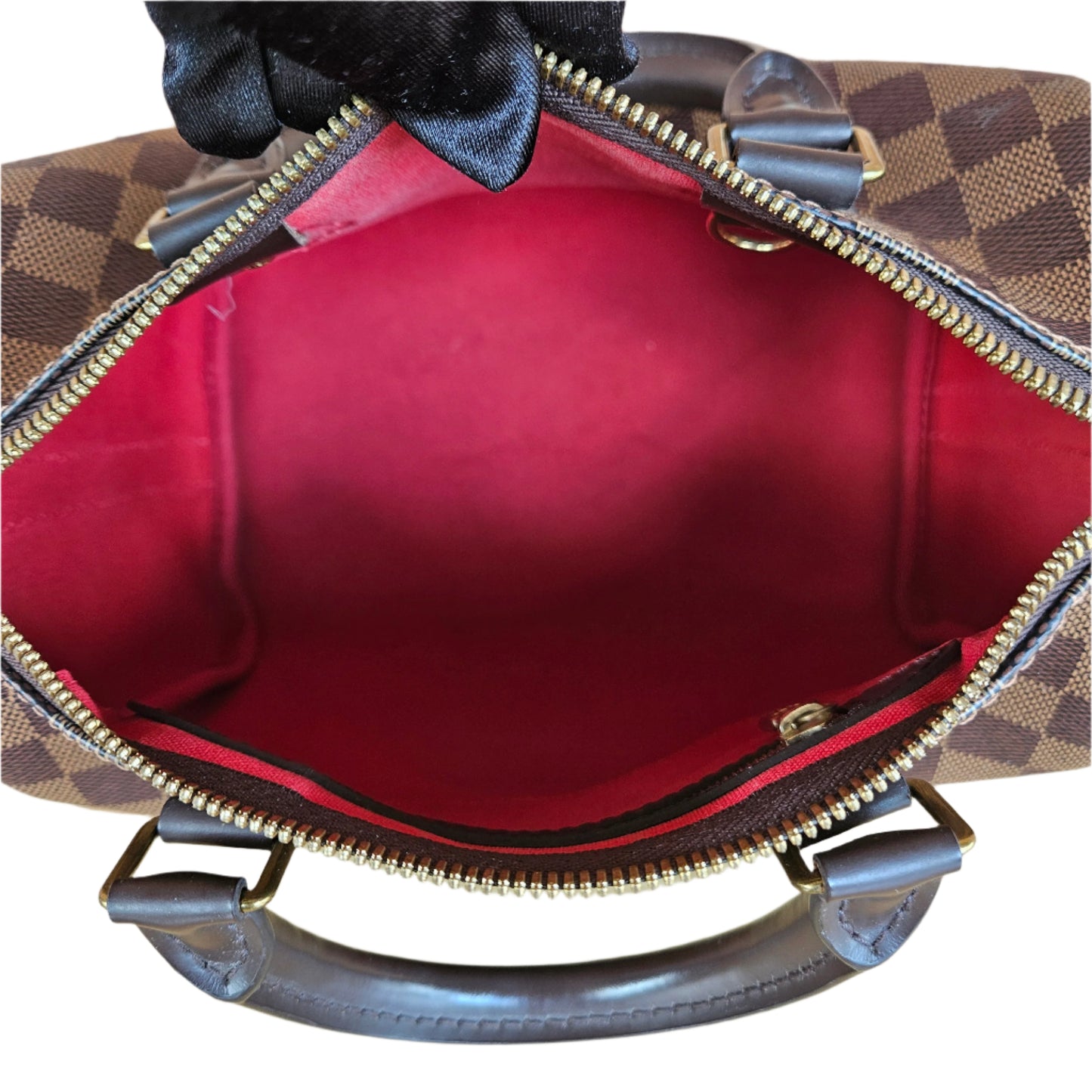 Speedy Bandouliere 25 Damier Ebene
