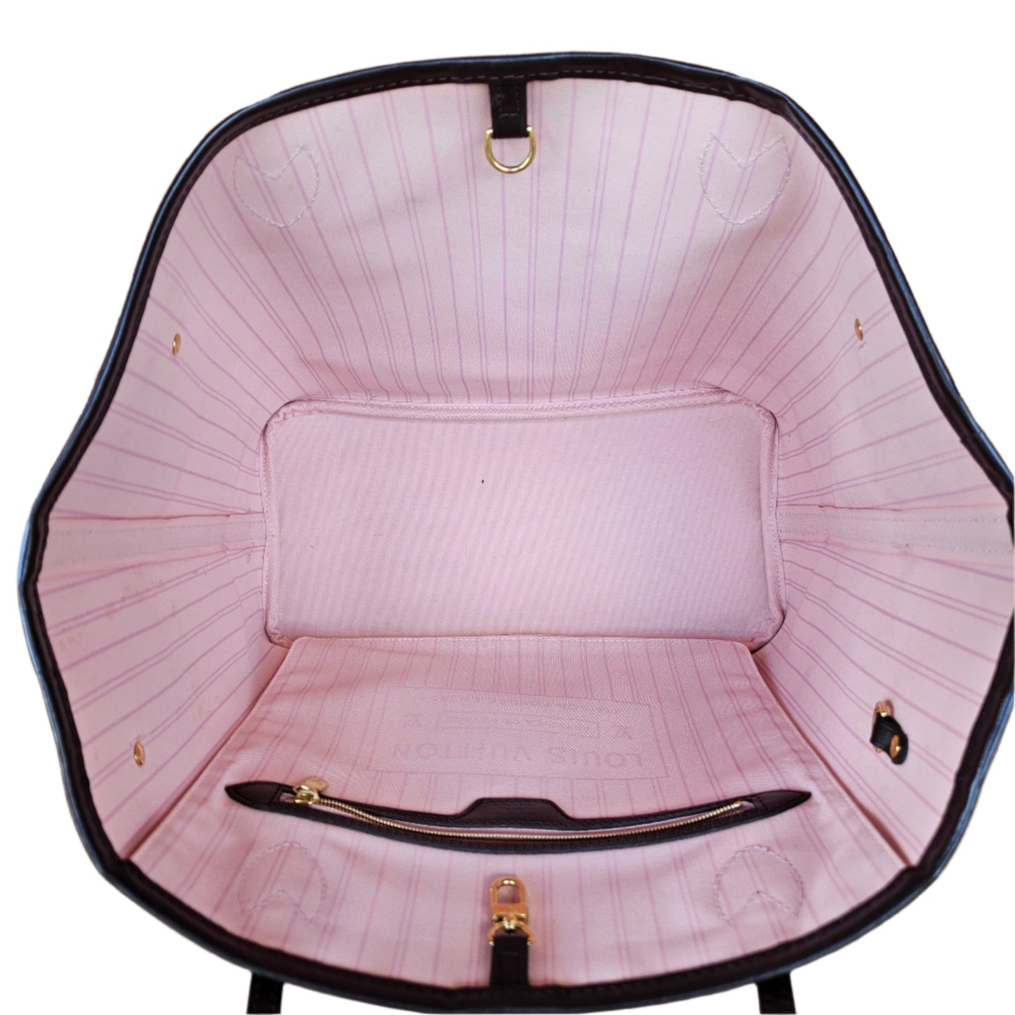 NEVERFULL MM DAMIER ROSE