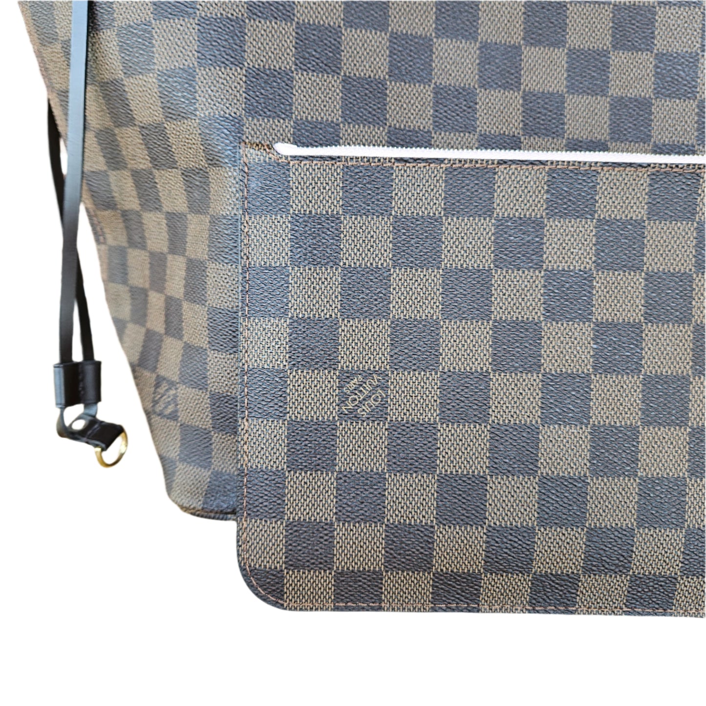 NEVERFULL MM DAMIER ROSE