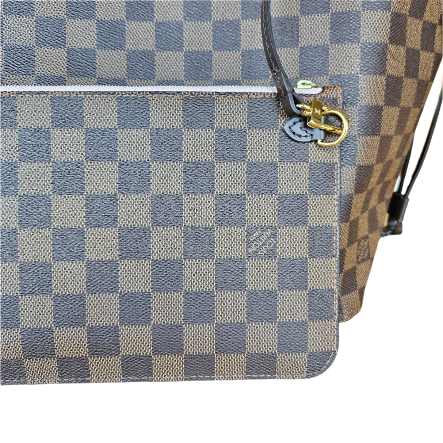NEVERFULL MM DAMIER ROSE