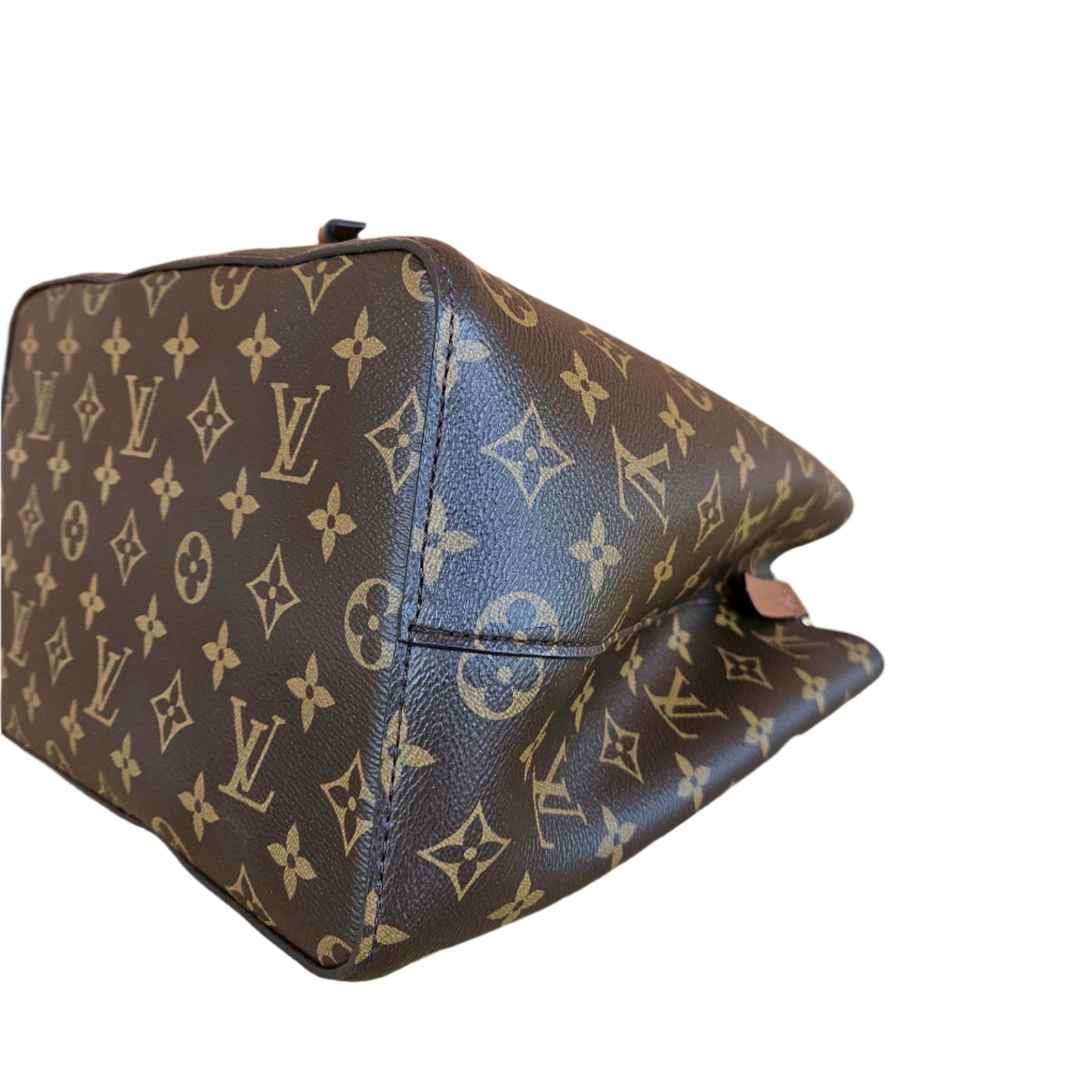 Neonoe Monogram Canvas Caramel GHW