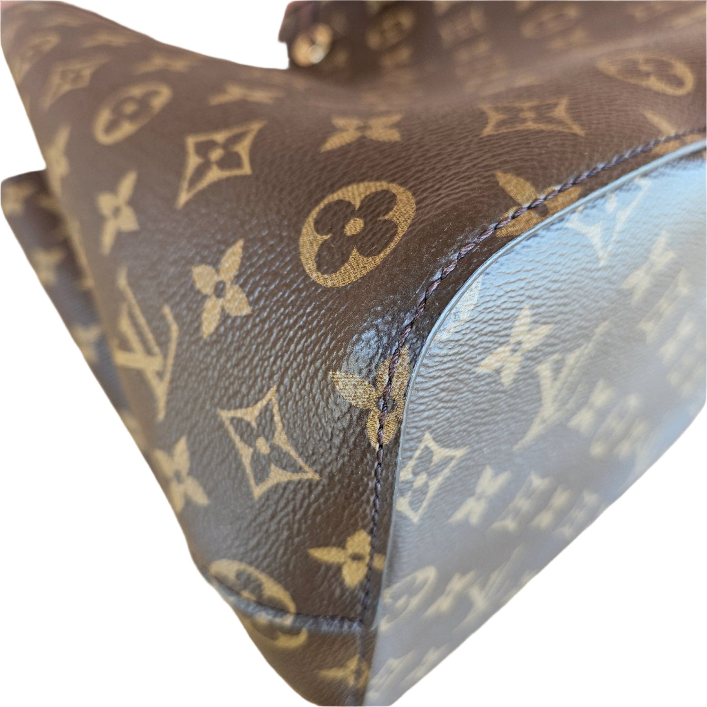 Neonoe Monogram Canvas Caramel GHW