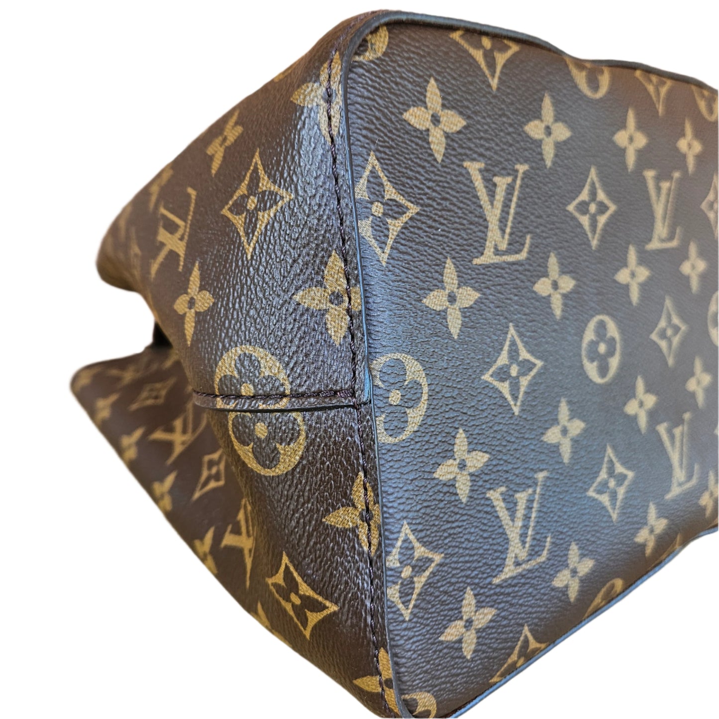 Neonoe Monogram Canvas Caramel GHW