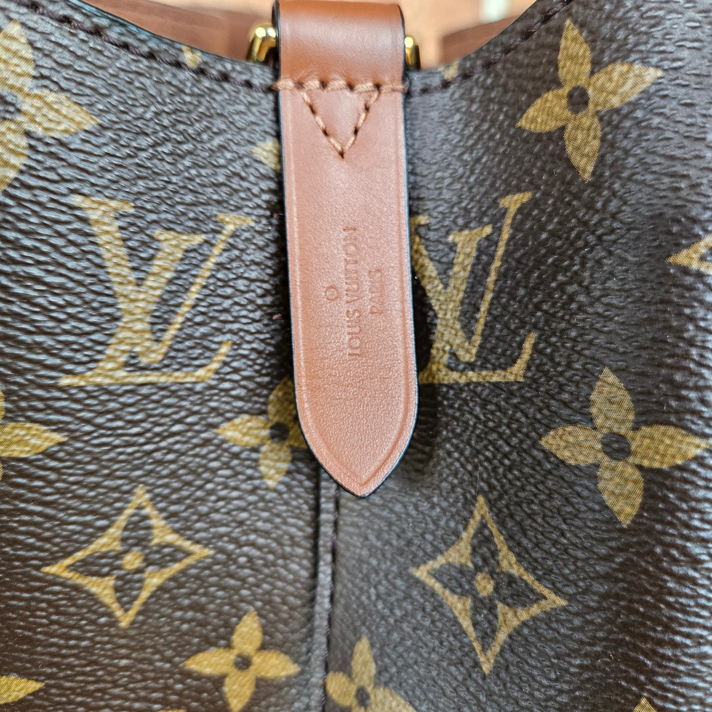 Neonoe Monogram Canvas Caramel GHW