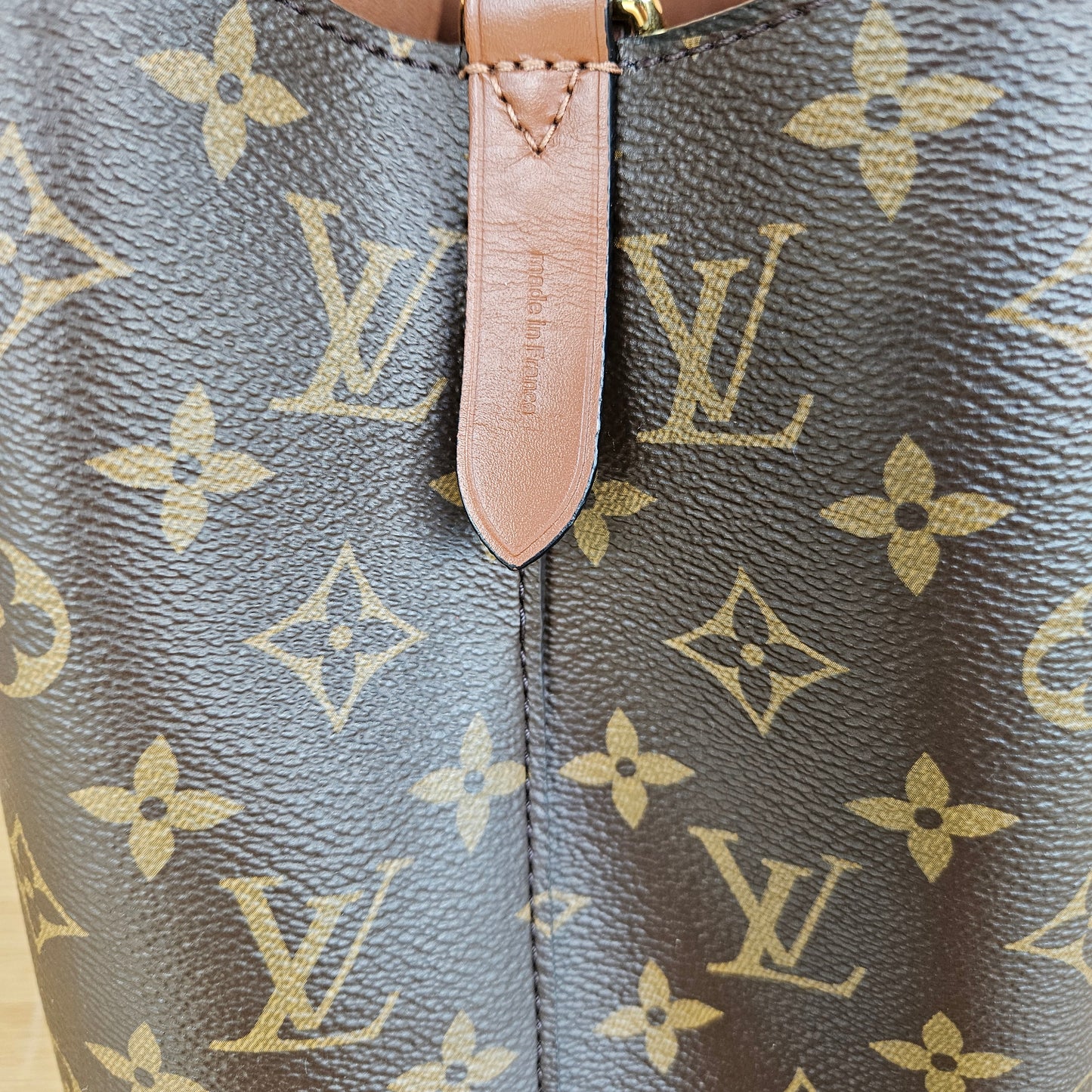 Neonoe Monogram Canvas Caramel GHW