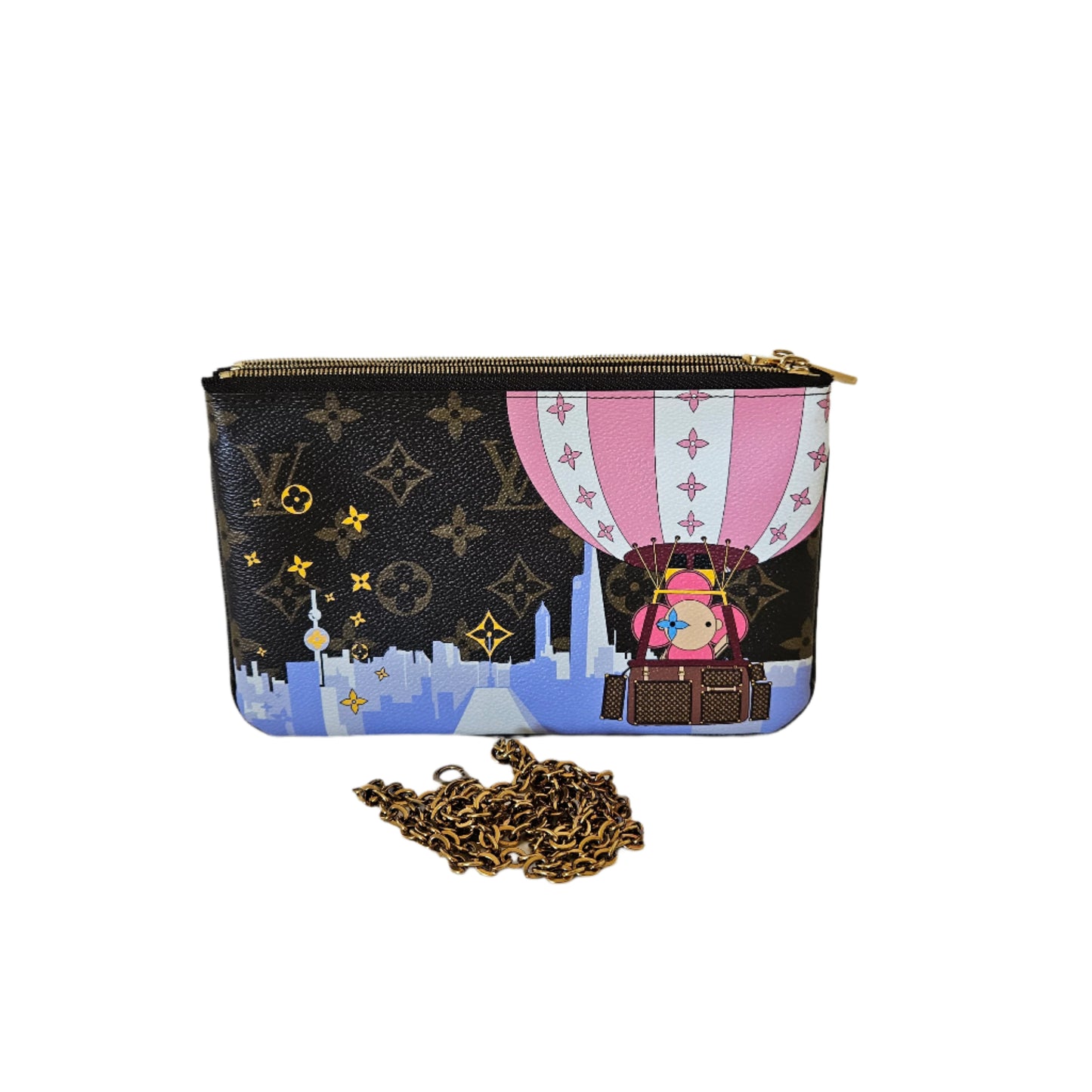 DOUBLE ZIP POCHETTE VIVIENNE LIMITED