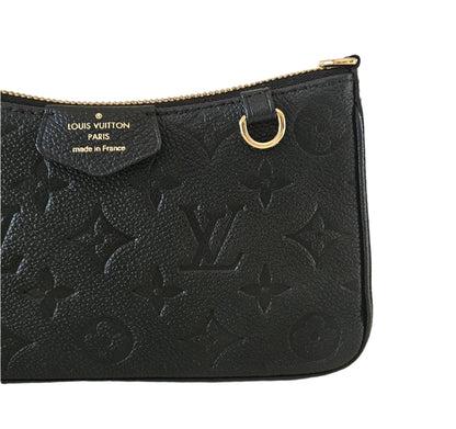 EASY POUCH ON STRAP EMPREINTE MONOGRAM BLACK