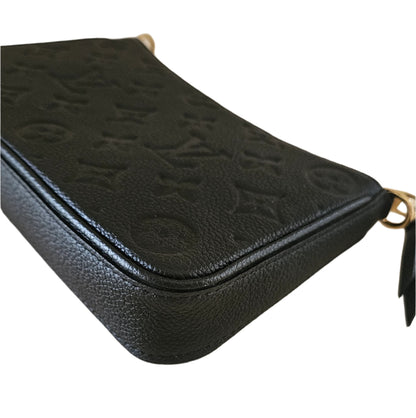 EASY POUCH ON STRAP EMPREINTE MONOGRAM BLACK