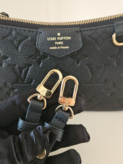 EASY POUCH ON STRAP EMPREINTE MONOGRAM BLACK