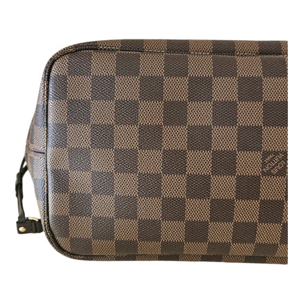 Neverfull MM Damier Ebene Canvas GHW