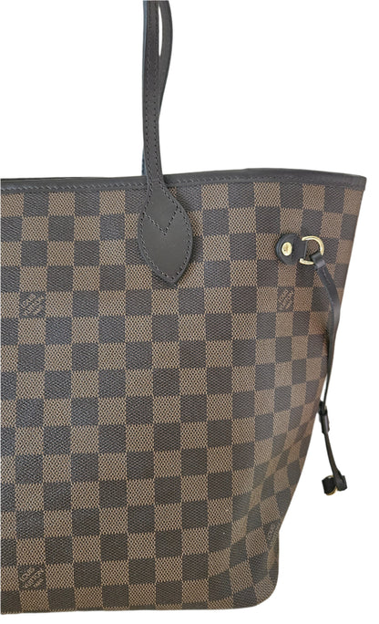 Neverfull MM Damier Ebene Canvas GHW