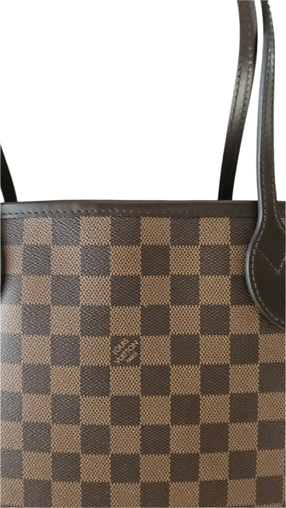 Neverfull MM Damier Ebene Canvas GHW