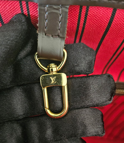 Neverfull MM Damier Ebene Canvas GHW