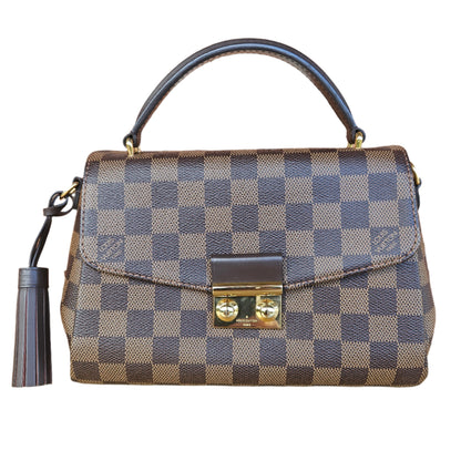 CROISETTE LEATHER CROSSBODY BAG