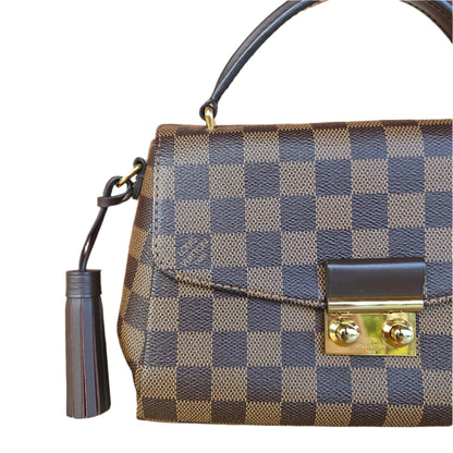 CROISETTE LEATHER CROSSBODY BAG