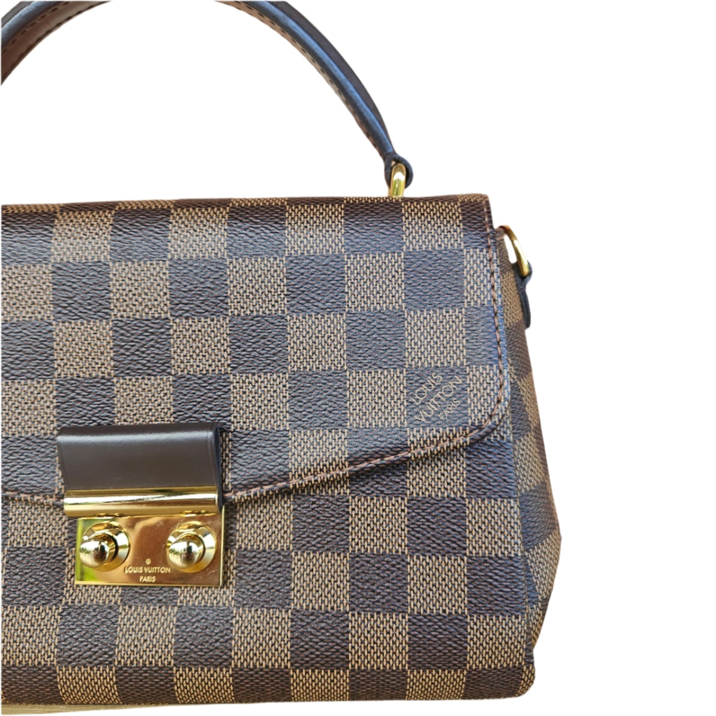 CROISETTE LEATHER CROSSBODY BAG