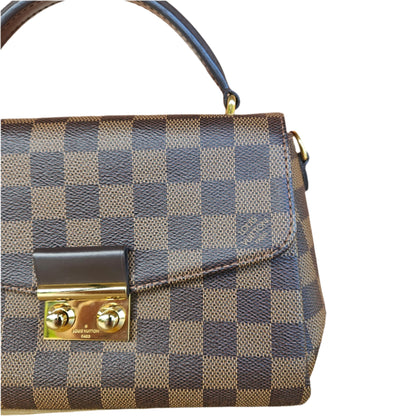 CROISETTE LEATHER CROSSBODY BAG