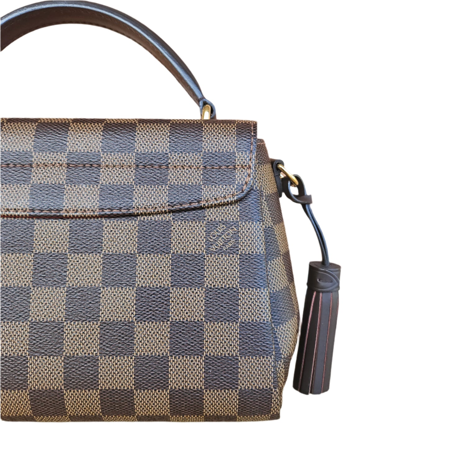 CROISETTE LEATHER CROSSBODY BAG