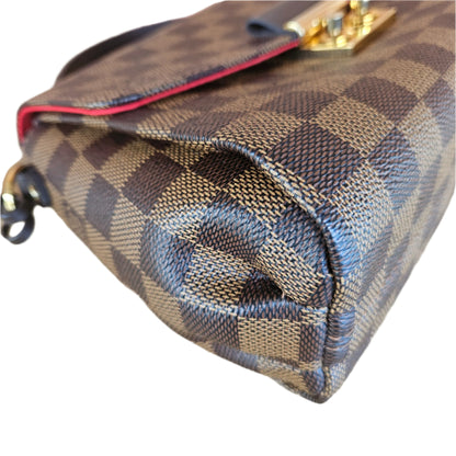 CROISETTE LEATHER CROSSBODY BAG