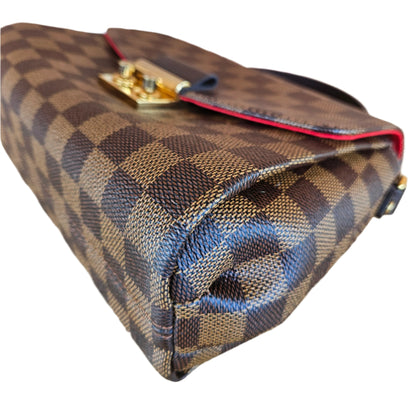 CROISETTE LEATHER CROSSBODY BAG