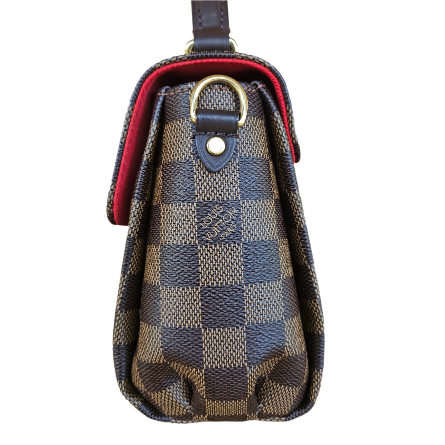 CROISETTE LEATHER CROSSBODY BAG