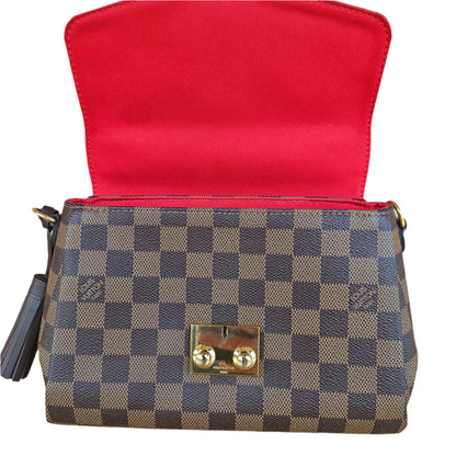 CROISETTE LEATHER CROSSBODY BAG