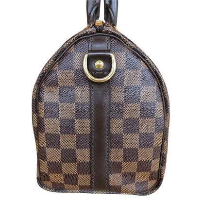 Speedy Bandouliere 25 Damier Ebene