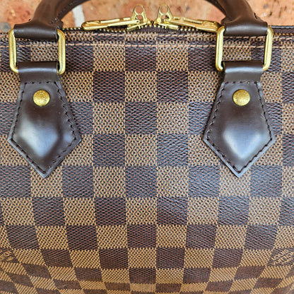 Speedy Bandouliere 25 Damier Ebene