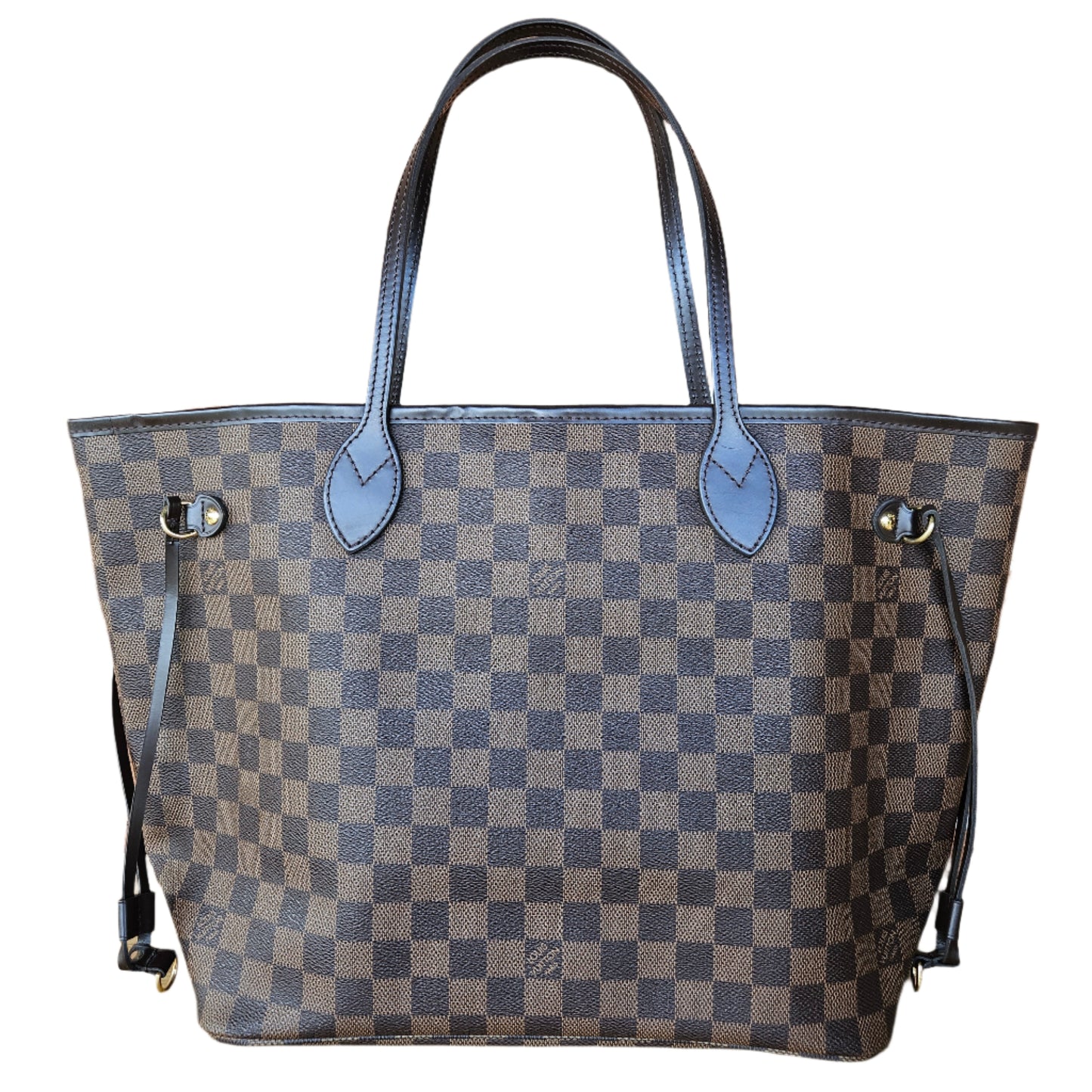 NEVERFULL MM DAMIER ROSE