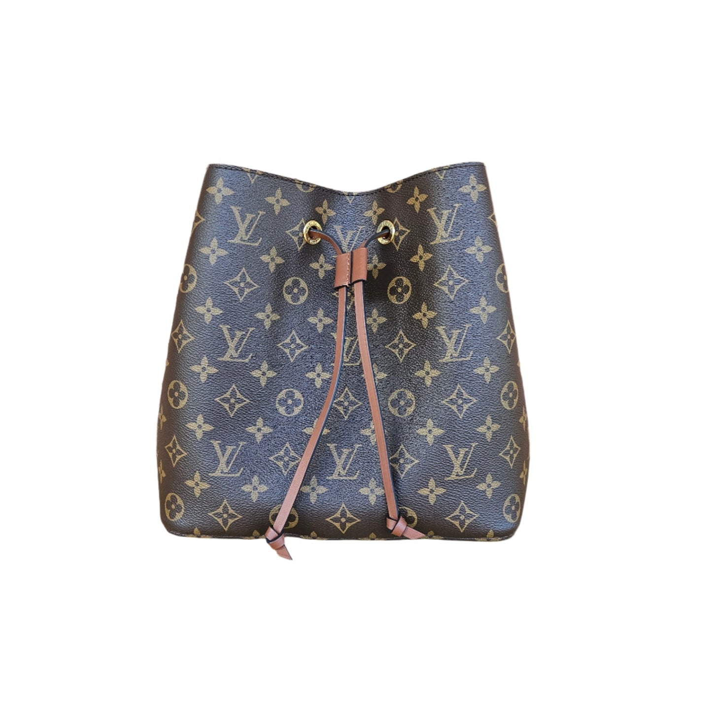 Neonoe Monogram Canvas Caramel GHW