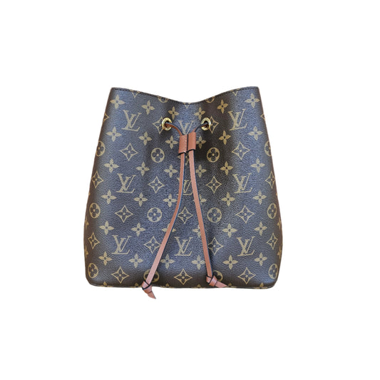 Neonoe Monogram Canvas Caramel GHW