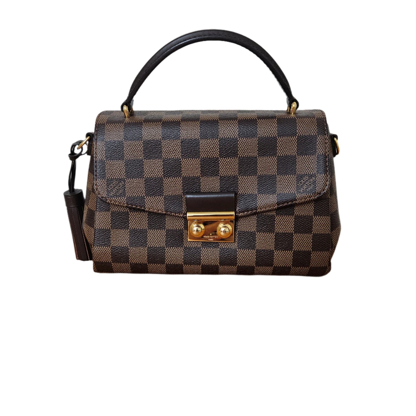 CROISETTE LEATHER CROSSBODY BAG