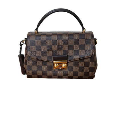 CROISETTE LEATHER CROSSBODY BAG